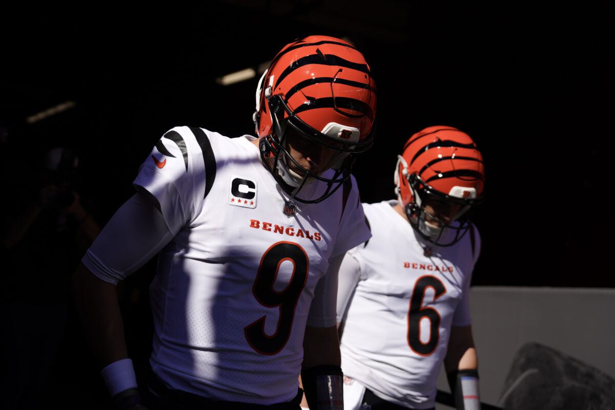 Bengals 53-man roster, practice squad by jersey number ahead of Week 9