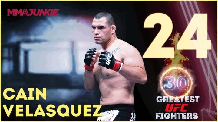 30 greatest UFC fighters of all time: Cain Velasquez ranked No. 24