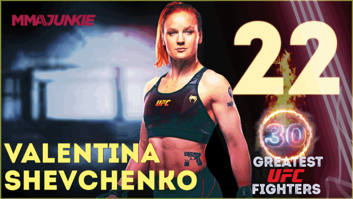 30 greatest UFC fighters of all time: Valentina Shevchenko ranked No. 22