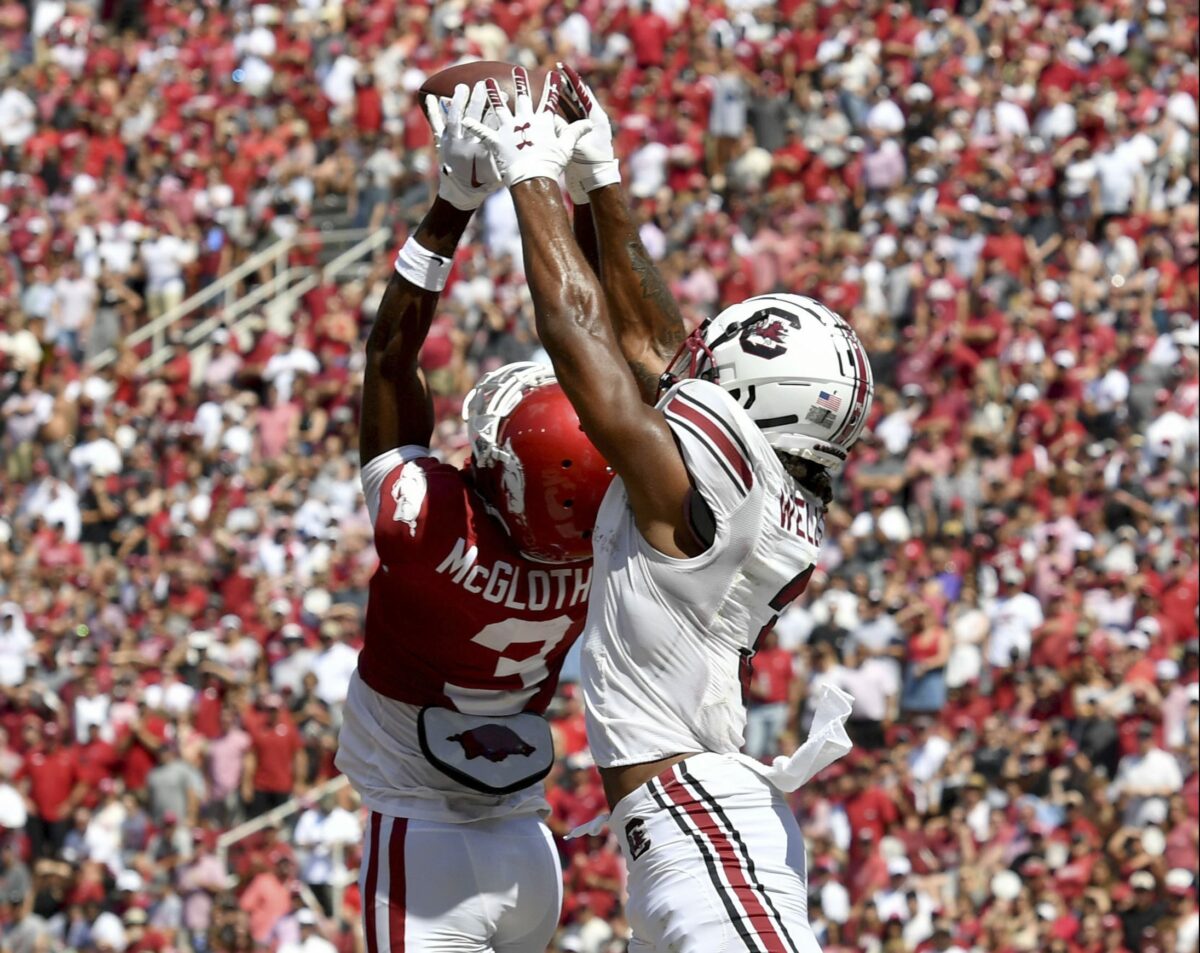 Remember Dwight McGlothern? Arkansas corner is healthy, but lost his job