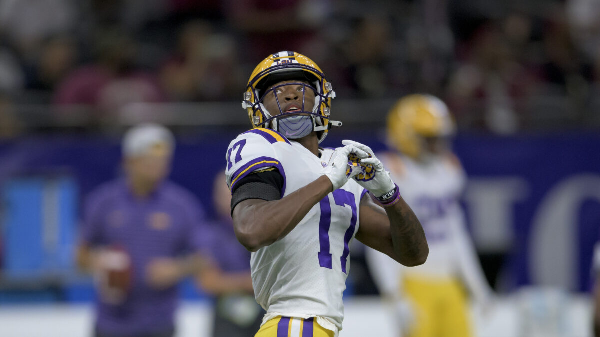 LSU WR Chris Hilton Jr. out vs. Auburn, no other injuries reported Thursday