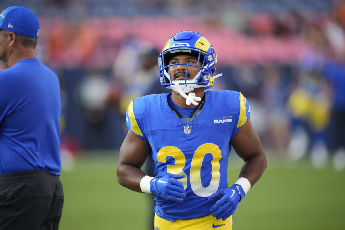 Rams place Ronnie Rivers on IR, unsure if Kyren Williams will join him