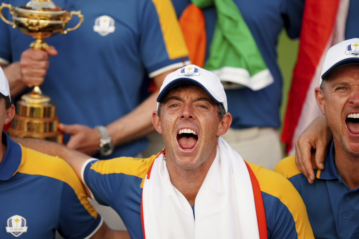 Rory McIlroy gets philosophical during Ryder Cup controversy, leads Europeans to victory