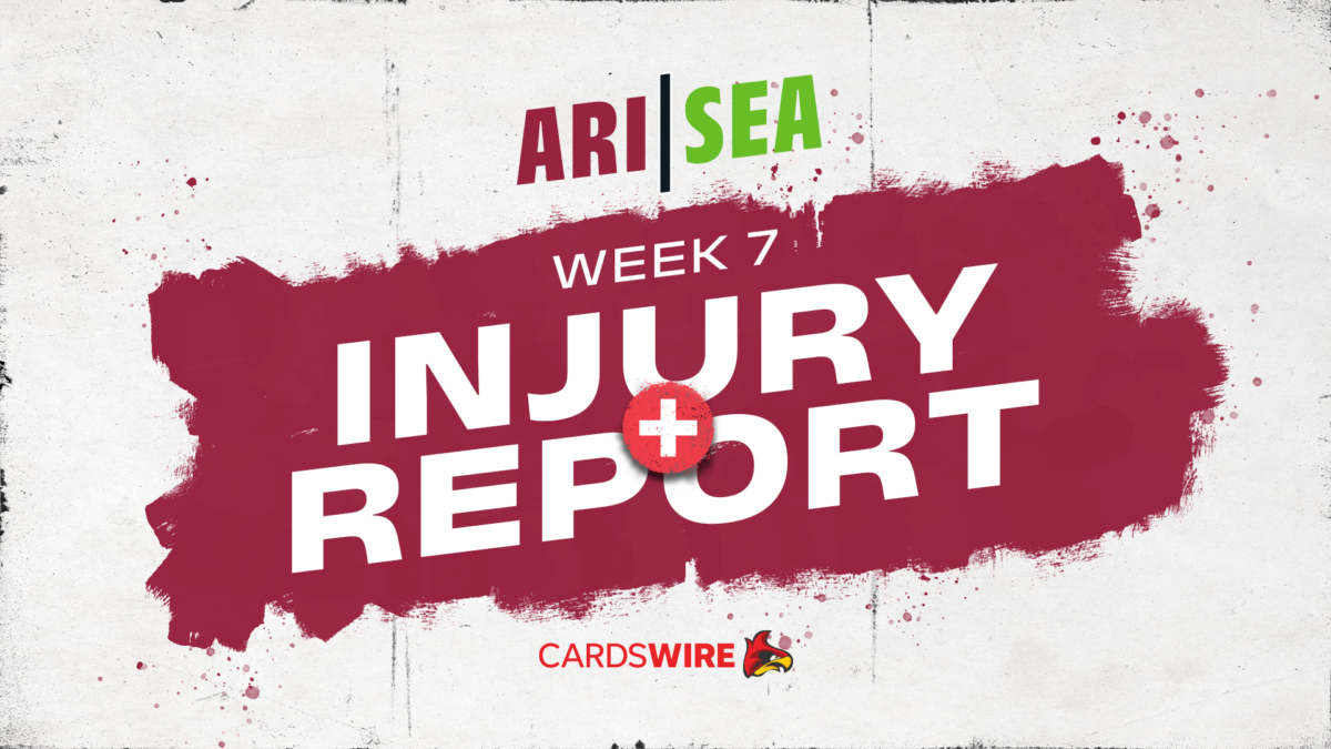 Cardinals-Seahawks Week 7 final injury report game designations