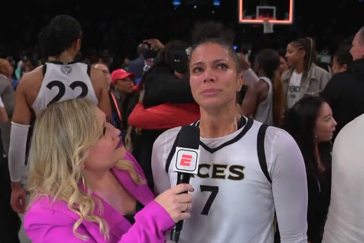 Aces’ Alysha Clark beautifully dedicated 2023 WNBA title to her late father in emotional interview