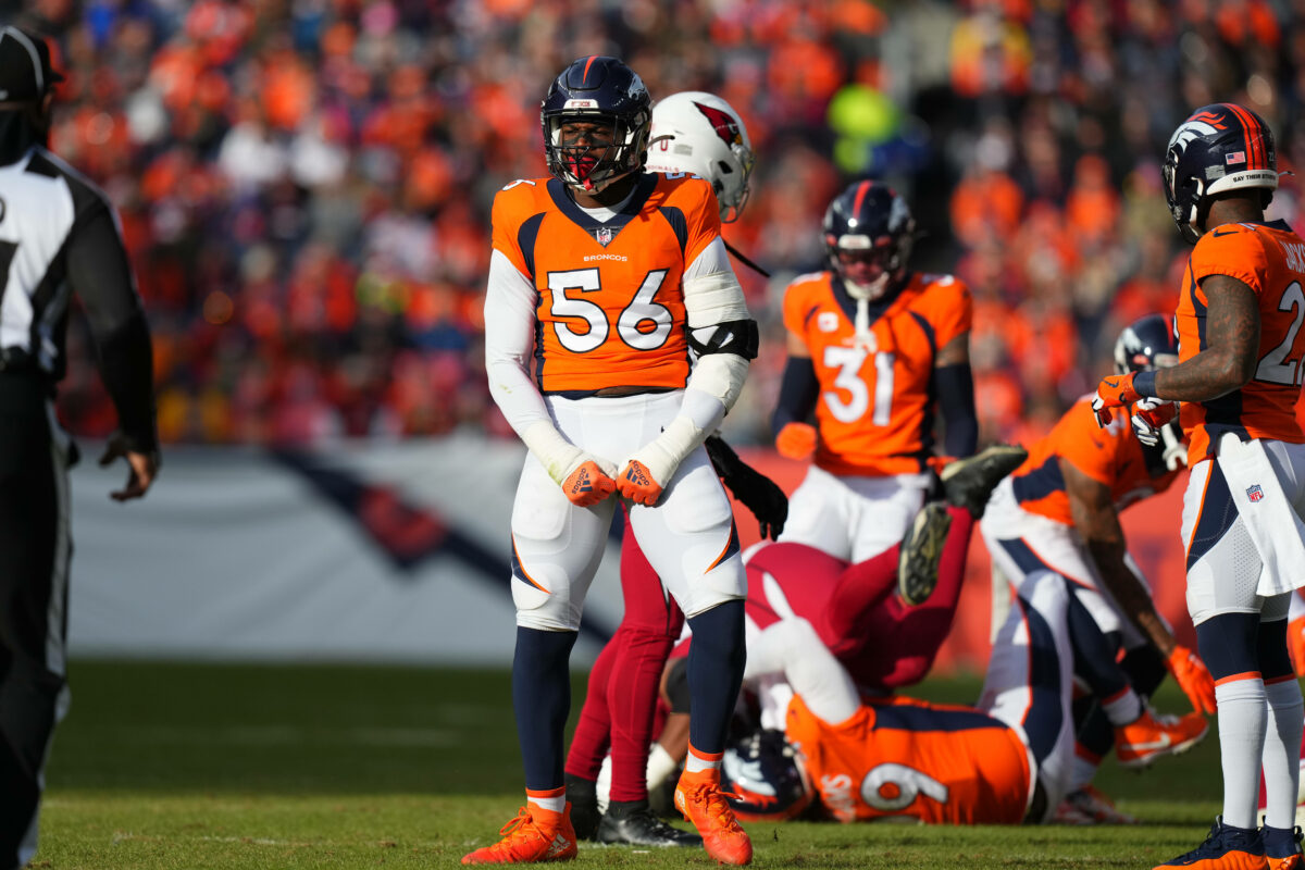Broncos OLB Baron Browning a candidate to return from PUP list this week