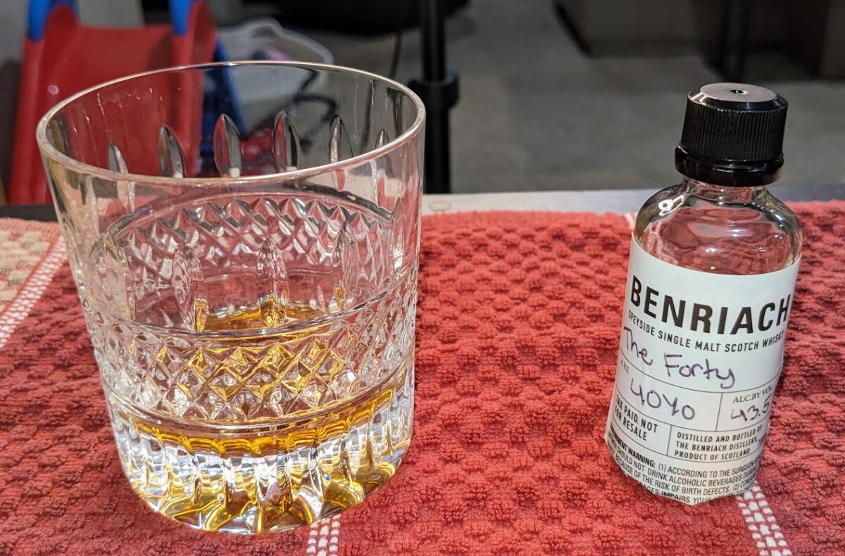 Beverage of the Week: Benriach’s $4,500 The Forty scotch tastes smooth, expensive