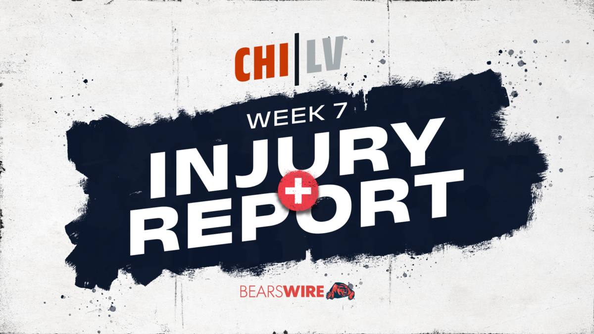 Bears Week 7 injury report: Justin Fields officially out vs. Raiders