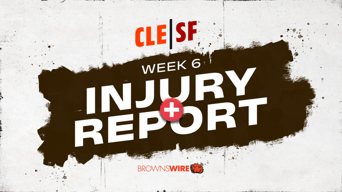 Browns Injury Report: Deshaun Watson, Joel Bitonio still out as 49ers near