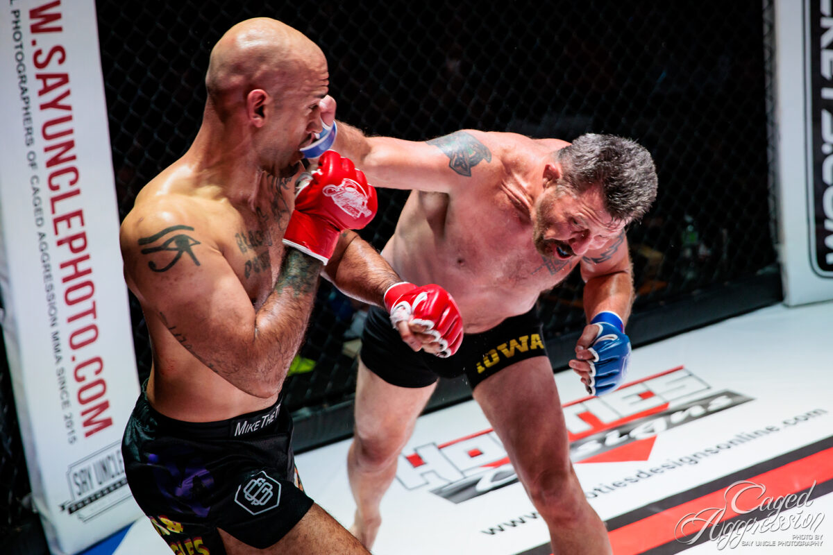 Photos: Pat Miletich vs. Mike Jackson at Caged Aggression 36