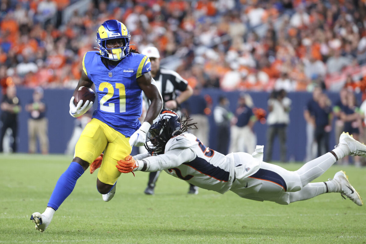 Sean McVay non-committal on Zach Evans starting at RB for Rams in Week 7