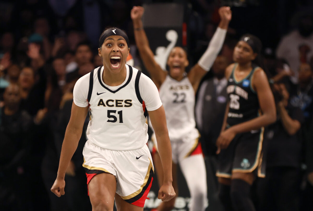 Sydney Colson immediately roasted haters with ‘Night Night’ clapback after Aces win
