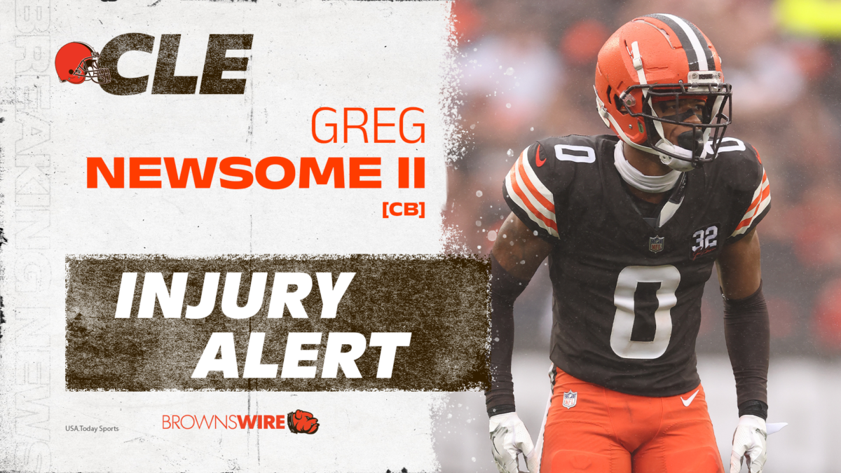 Browns CB Greg Newsome II questionable to return with groin injury vs. Seahawks