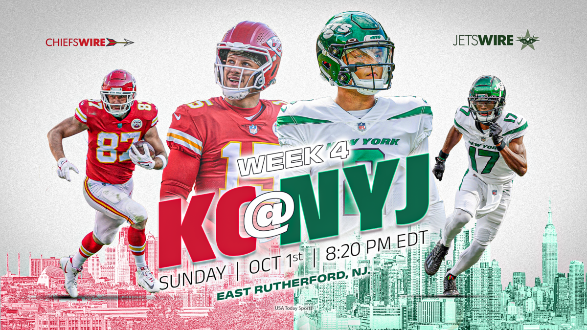 Jets vs. Chiefs live stream, time, viewing info for Week 4