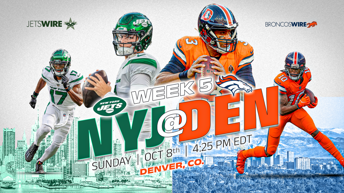 Jets vs. Broncos live stream, time, viewing info for Week 5