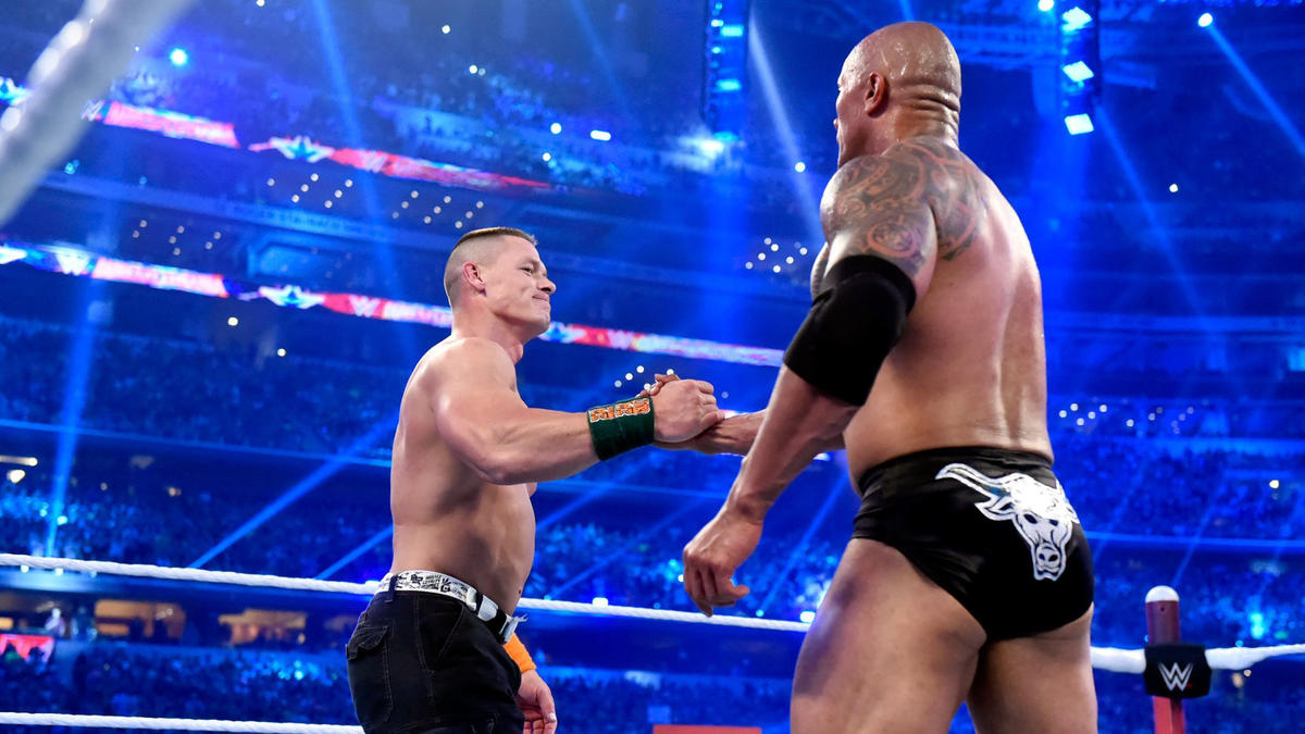 John Cena recalls interaction with The Rock at WWE SmackDown return: ‘It was nice to see a friend’