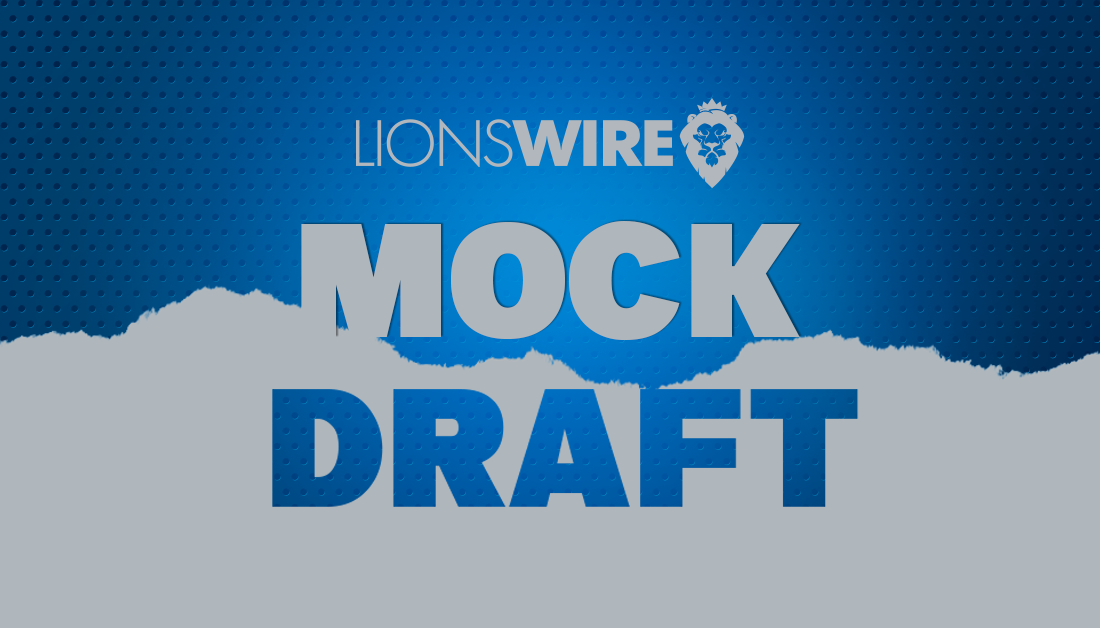 Lions full 2024 NFL mock draft: The first set of projections