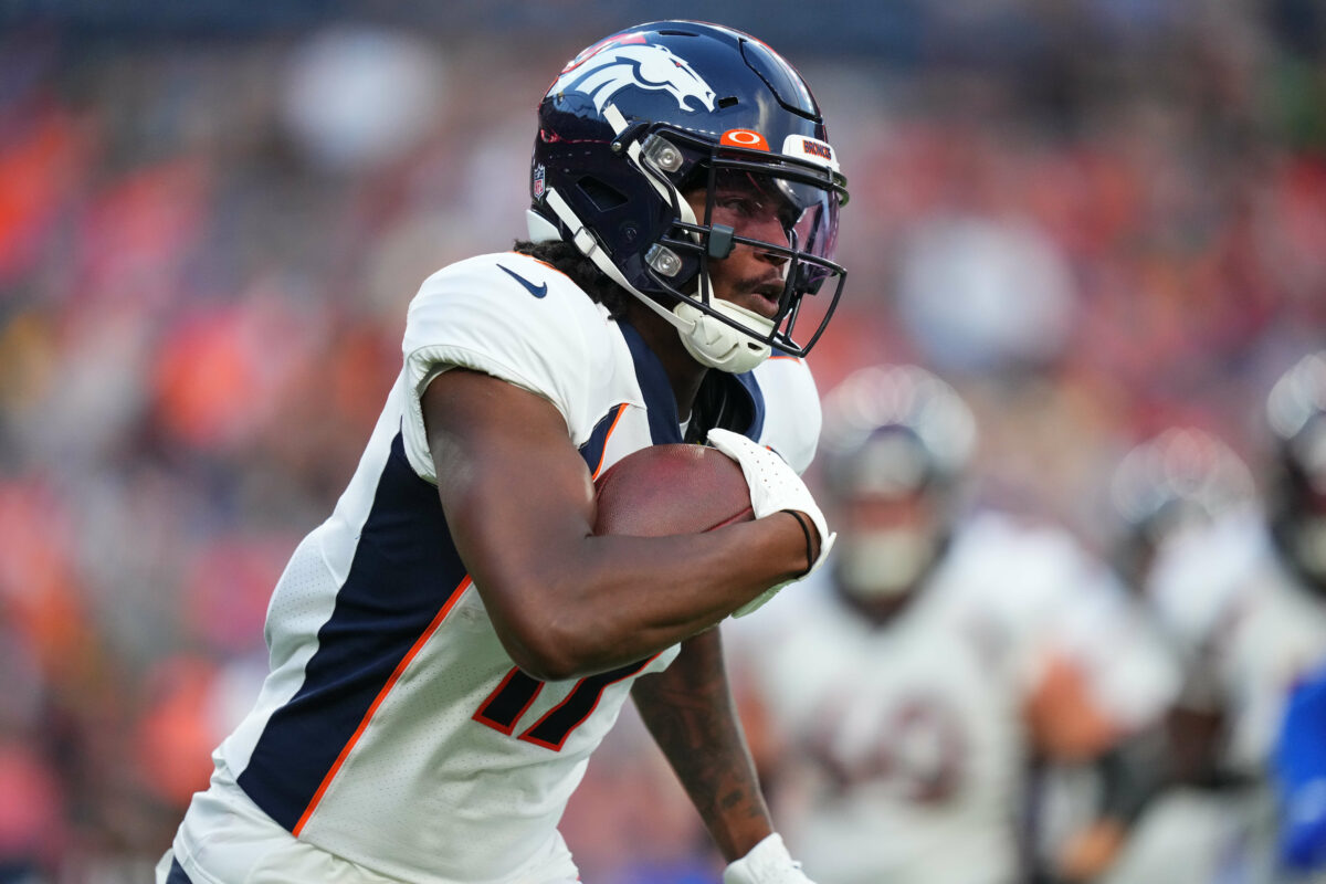Broncos release WR Lil’Jordan Humphrey, hope to re-sign him to practice squad
