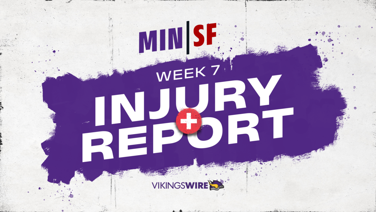 Vikings vs. 49ers initial injury report