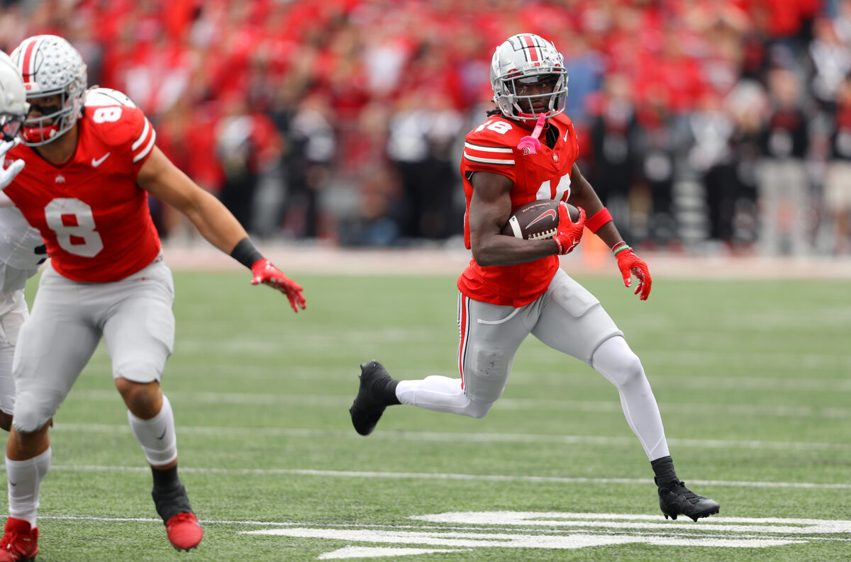 Defense, Marvin Harrison Jr. lead Ohio State to 20-12 victory over Penn State