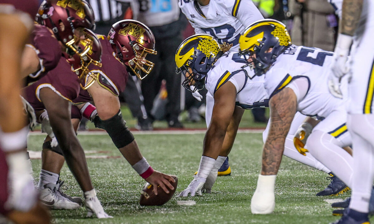 Michigan football defender on opposing offenses: ‘We know at some point they’re gonna break’