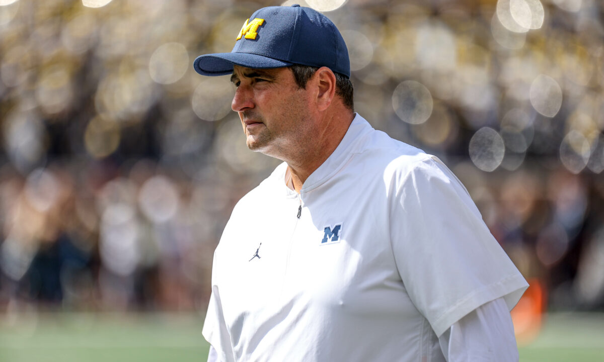 What Mike Elston said about Michigan football defensive line in Week 7