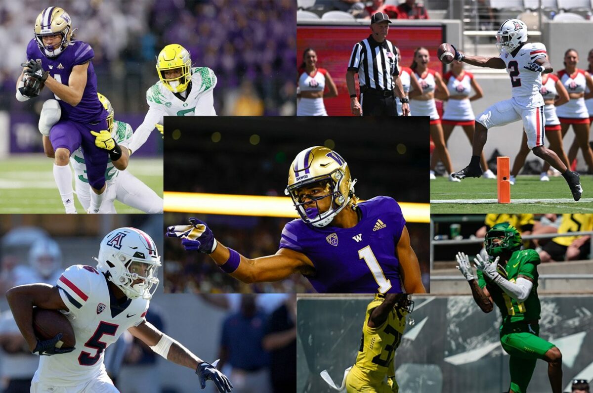 Ranking the top WRs in Pac-12 at midway point of 2023 season