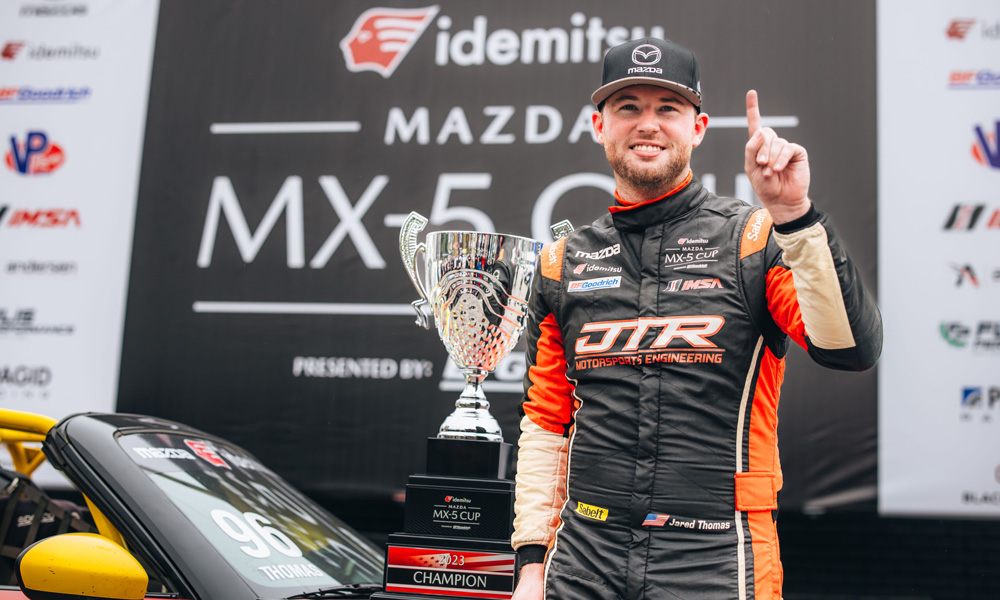 Inside Mazda MX-5 Cup: Jared Thomas, twice is nice