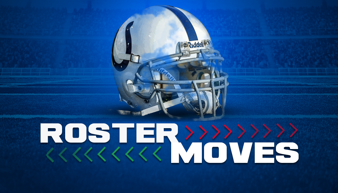 Colts make slew of roster moves