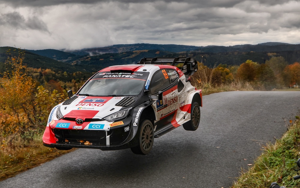 Rovanpera tops treacherous Friday at WRC Central European Rally