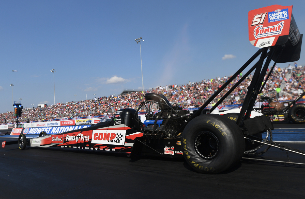 Millican fires back to victory lane at NHRA Midwest Nationals