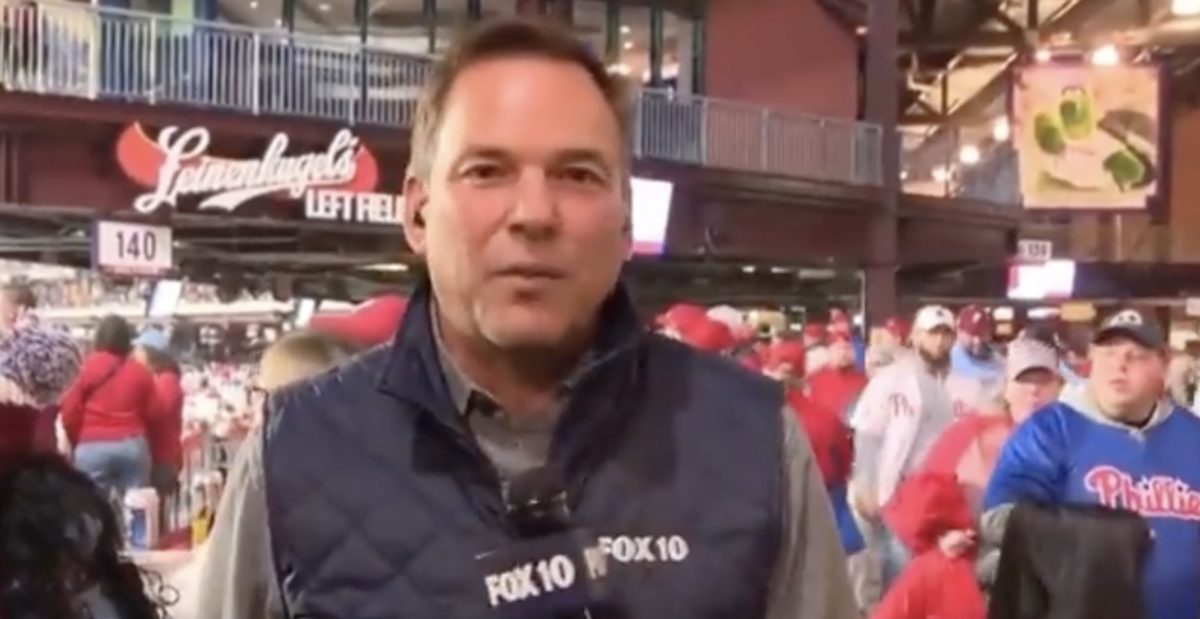 MLB fans had jokes after an Arizona reporter searched for hours and couldn’t find a D-backs fan in Philadelphia