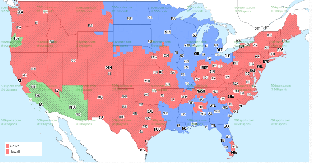 Eagles vs. Jets: TV broadcast map for Week 6