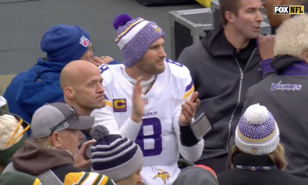 Kirk Cousins knew his Achilles injury was bad but still cheered for his Vikings teammates from the cart