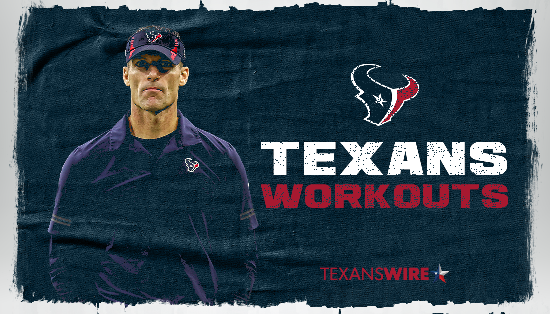 Texans work out 3 ahead of Week 8 matchup with Panthers