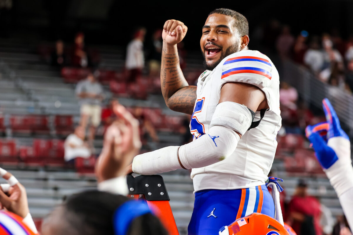 Florida drops two spots over bye week in USA TODAY Sports re-rank