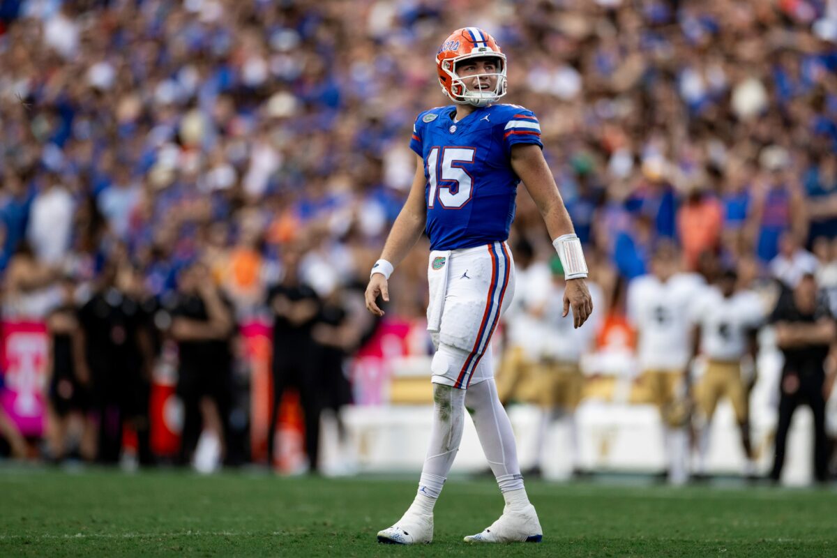Florida’s quarterback appears on SEC Network, praises teammates