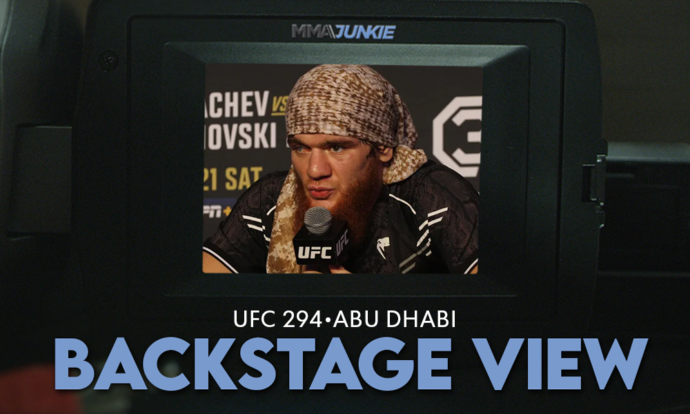 UFC 294 video: Hear from each winner, guest fighters backstage