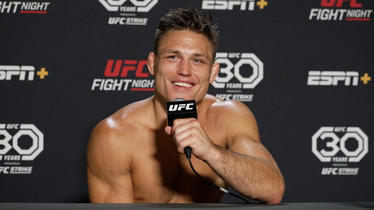 Drew Dober channeled dad strength at UFC Fight Night 229, pitches Michael Chandler fight next