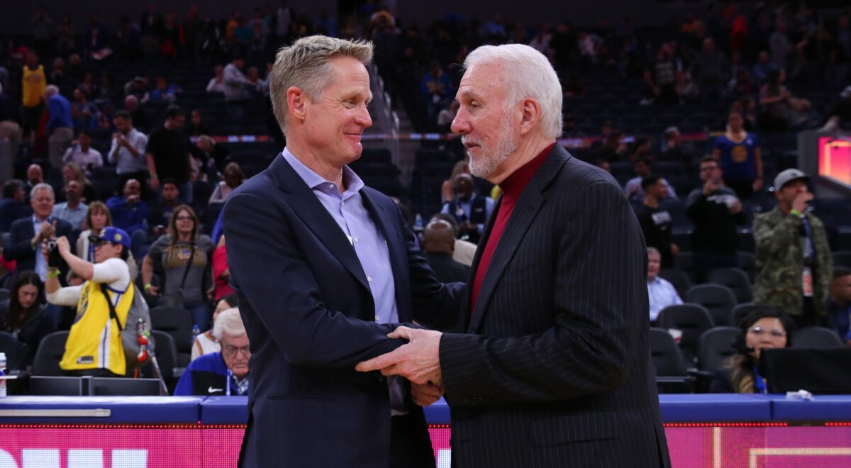 Gregg Popovich claps back at Steve Kerr’s comment: ‘Steve’s an a*****’