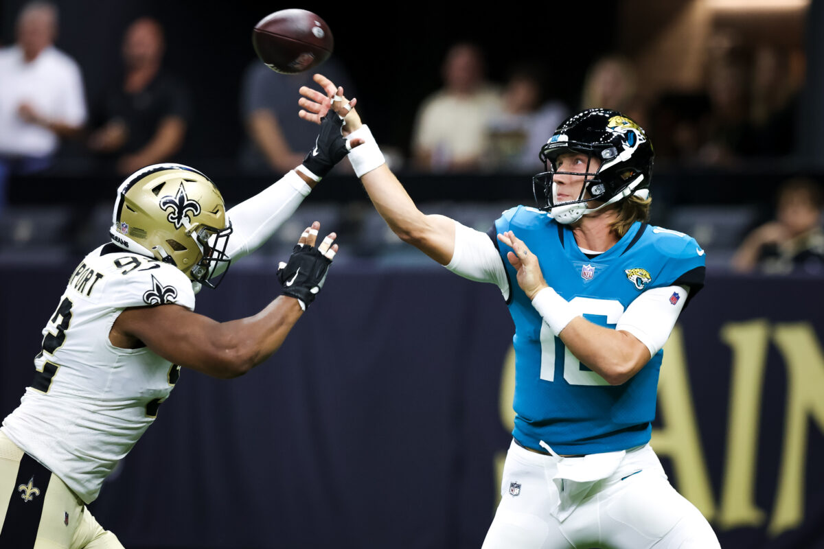 Saints open as underdogs at home against the Jaguars in Week 7