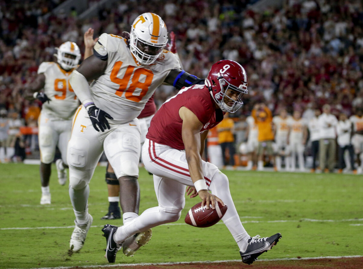 Throwback Thursday: Highlights, more from Alabama’s 2021 win over Tennessee