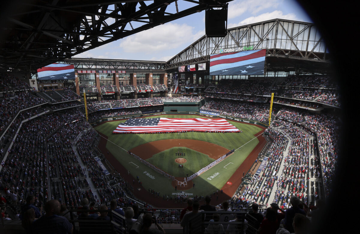 Globe Life Field will host the Big 12 baseball tournament through 2028