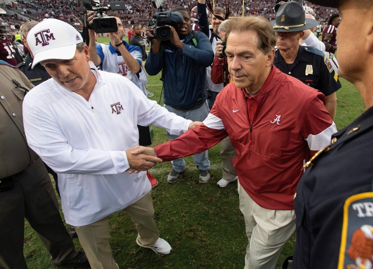 Jimbo Fisher, Nick Saban preview Texas A&M vs. Alabama during Wednesday’s SEC Teleconference
