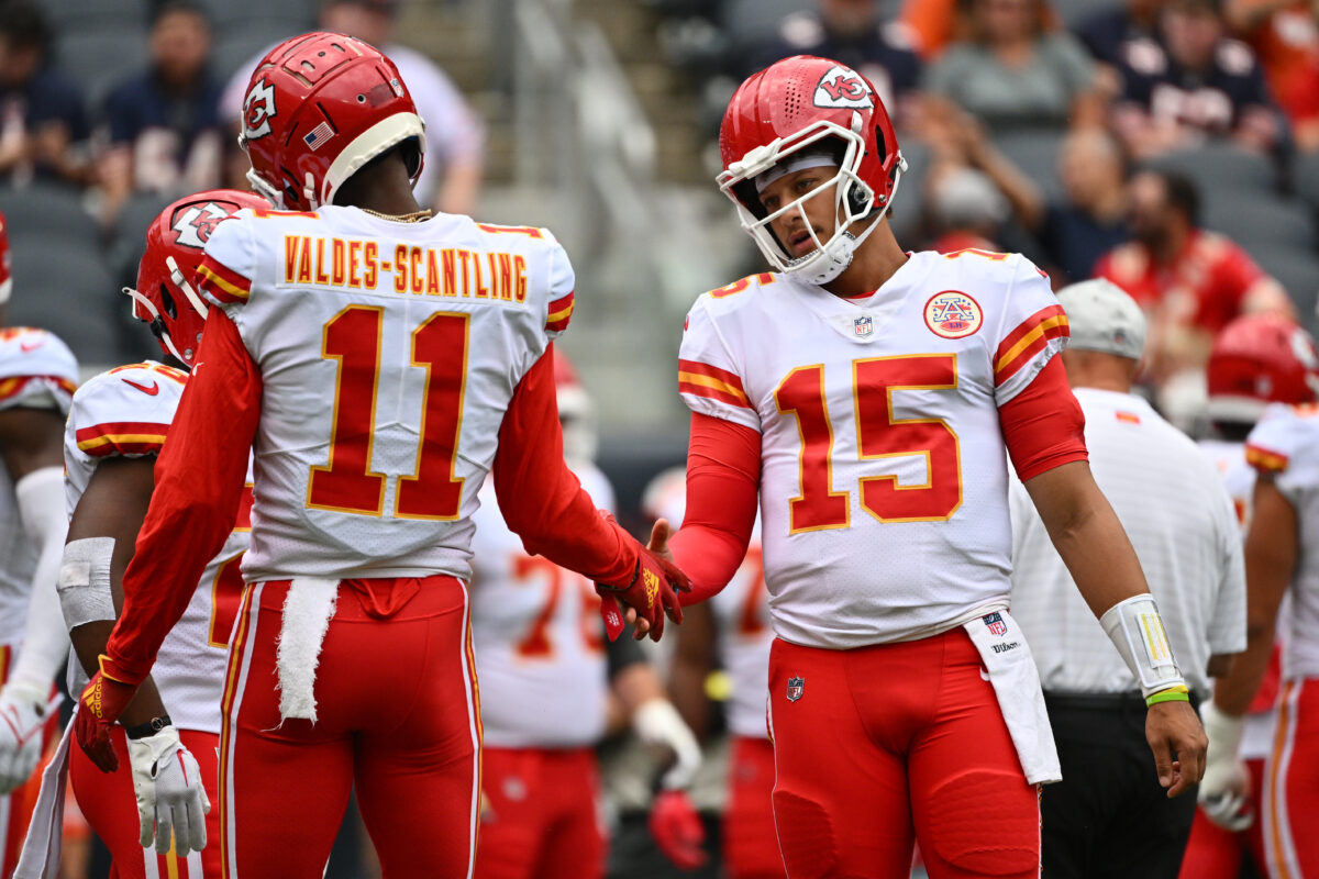 Chiefs WR Marquez Valdes-Scantling: Patrick Mahomes ‘is a competitor’ after playing through illness
