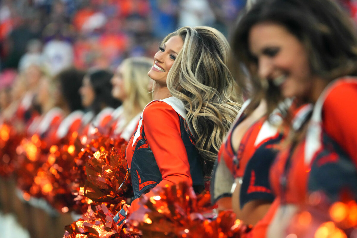 Denver Broncos cheerleader Berkleigh Wright in images