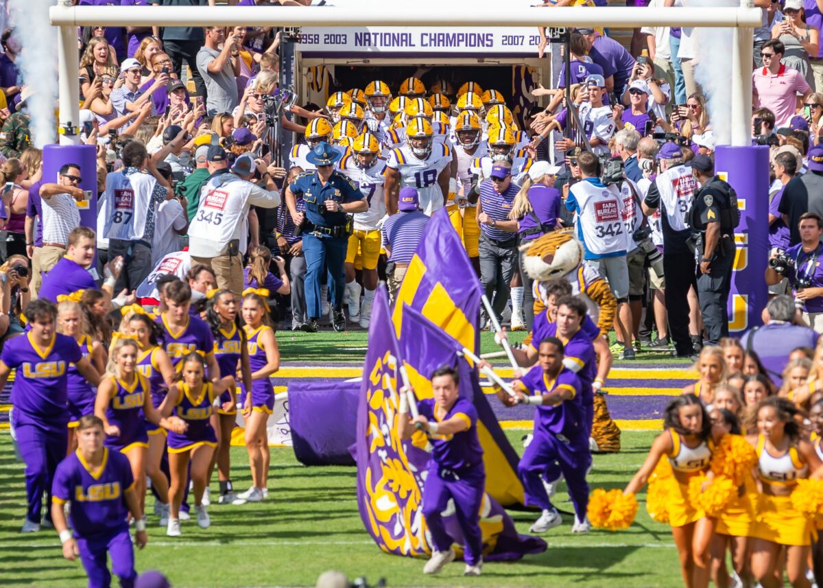 LSU’s home game vs. Auburn a Saturday night sellout in Death Valley