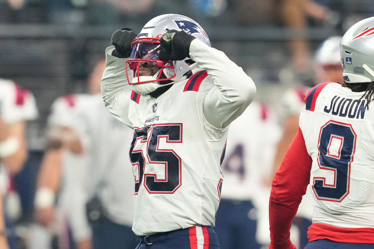 Report: Patriots have not had contract talks with LB Josh Uche