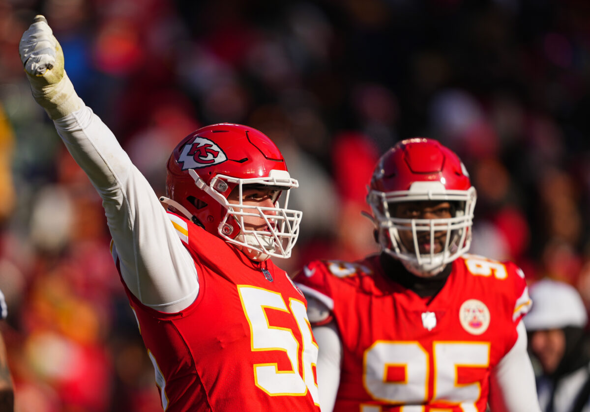 George Karlaftis leading the way for Chiefs’ pass rush through Week 6