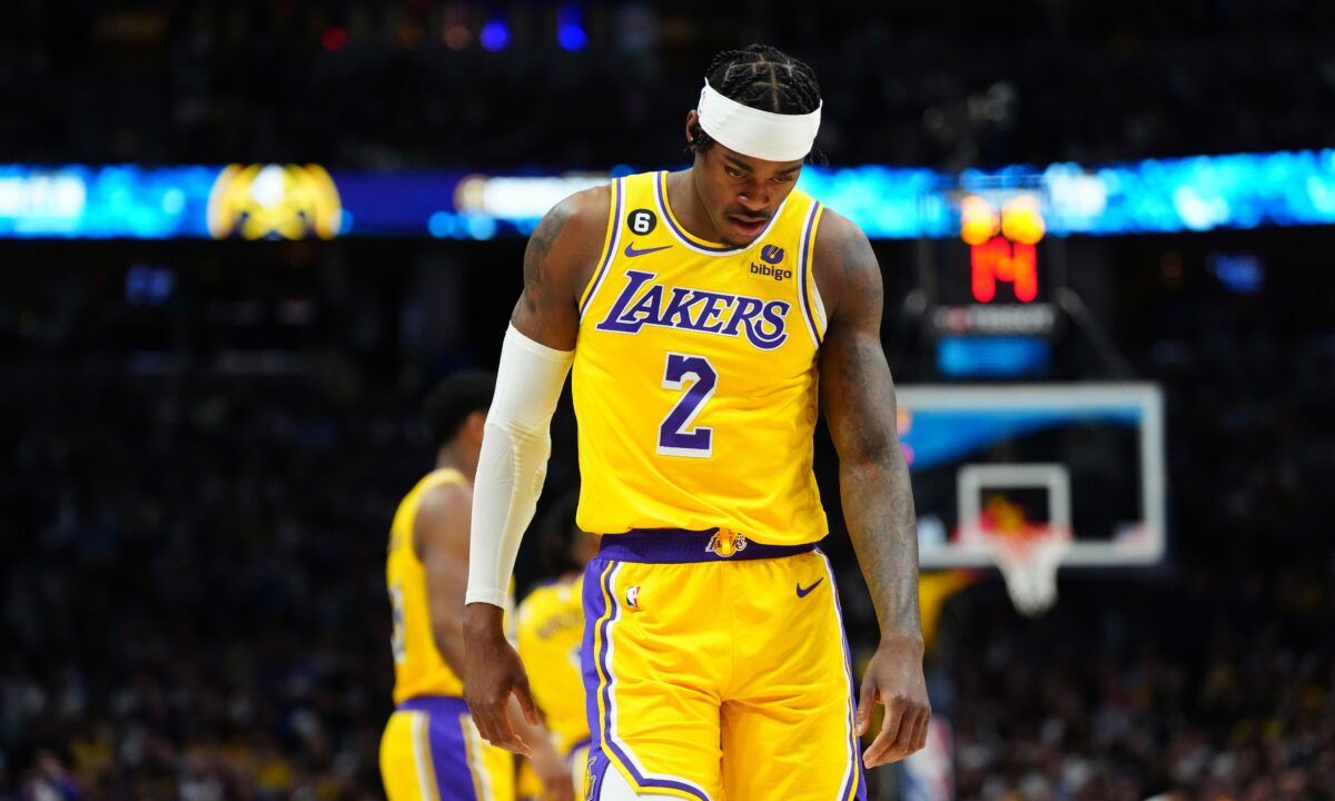 Jarred Vanderbilt will miss at least the next two weeks for the Lakers